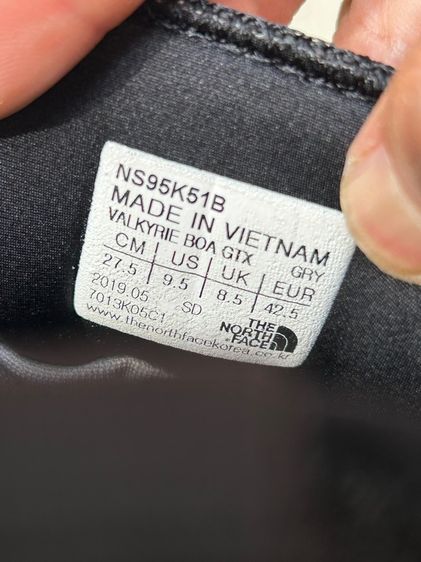 รองเท้าเดินป่า TNF รูปที่ 4