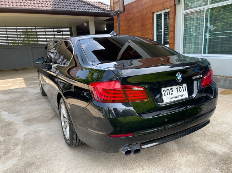 BMW Series 5 2013 520i Sedan เบนซิน ไม่ติดแก๊ส เกียร์อัตโนมัติ ดำ รูปที่ 2