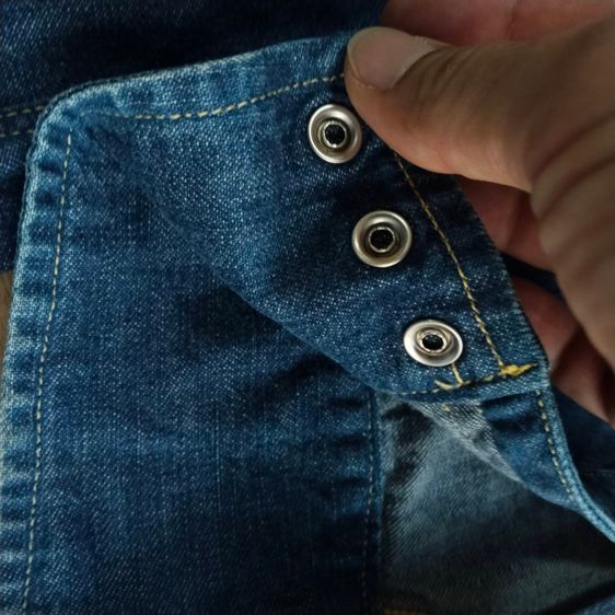 levi's strauss authentic western wear sanforized made in usa  รูปที่ 9