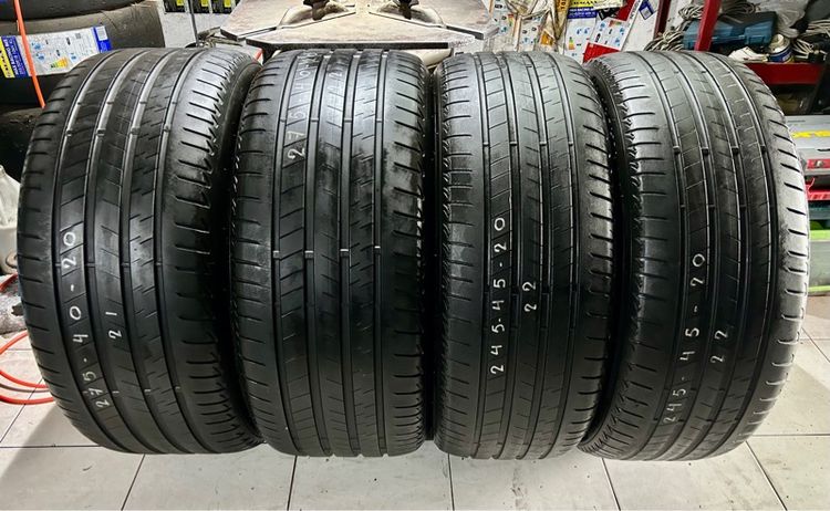 BRIDGESTONE 245 45 20 275 40 20 ปี22 ครบชุด