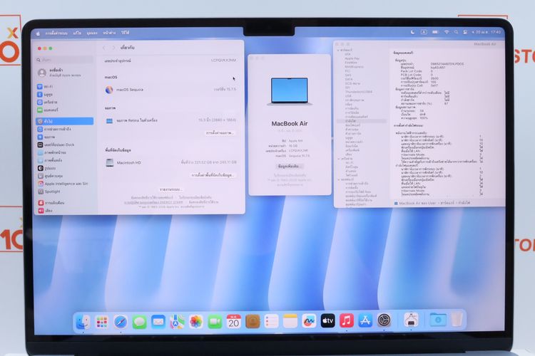 Macbook Air M4 15" 16.256GB  รูปที่ 4