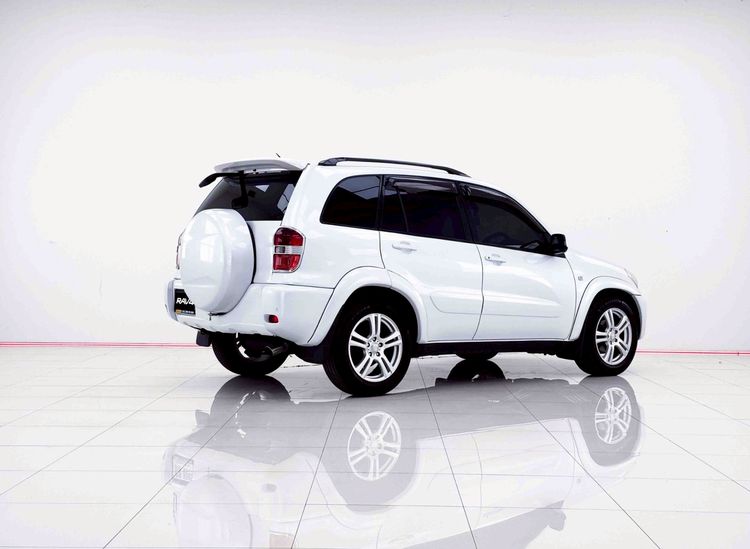 Toyota RAV 4 2001 2.0 4WD Utility-car เบนซิน ไม่ติดแก๊ส เกียร์อัตโนมัติ ขาว รูปที่ 4