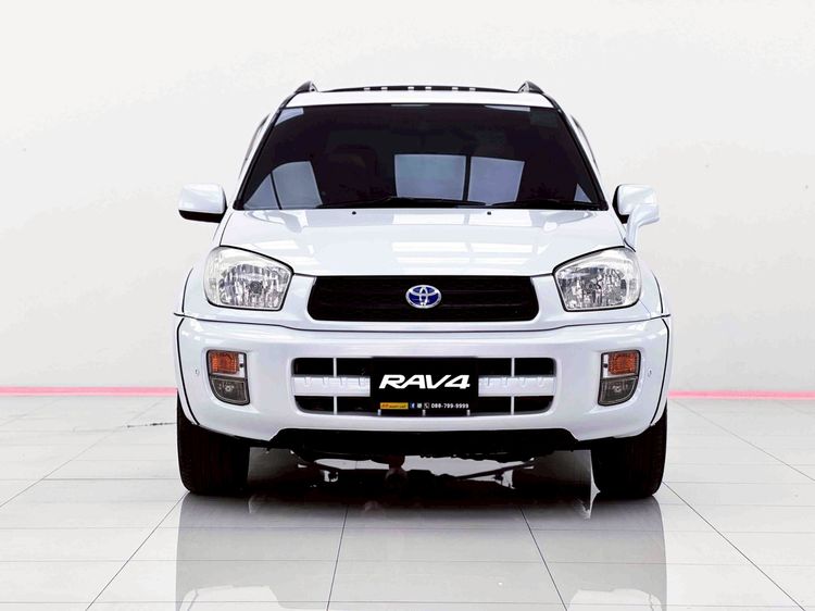 Toyota RAV 4 2001 2.0 4WD Utility-car เบนซิน ไม่ติดแก๊ส เกียร์อัตโนมัติ ขาว รูปที่ 3