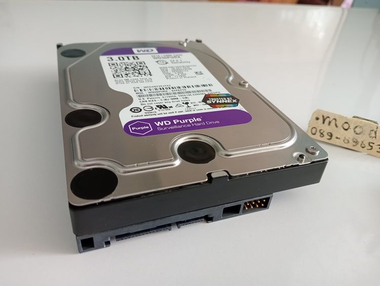 ฮาร์ดดิสก์ HARDDISK WD PURPLE 3 TB รูปที่ 2
