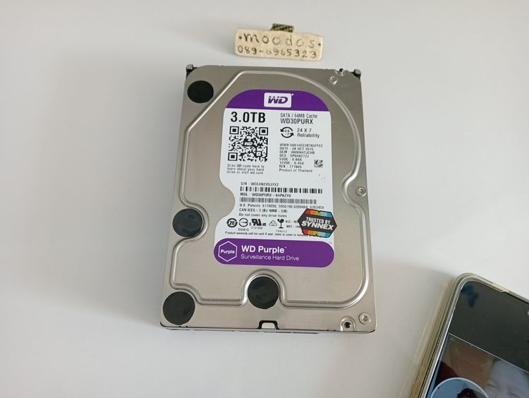 อื่นๆ ฮาร์ดดิสก์ HARDDISK WD PURPLE 3 TB