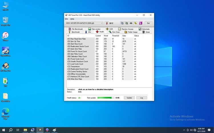 ฮาร์ดดิสก์ HARDDISK WD PURPLE 3 TB รูปที่ 8