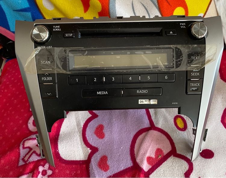 วิทยุรถยนต์ CD MP3 AUX USB เดืม TOYOTA CAMRY AVC 40 ปี 2012- 2014 