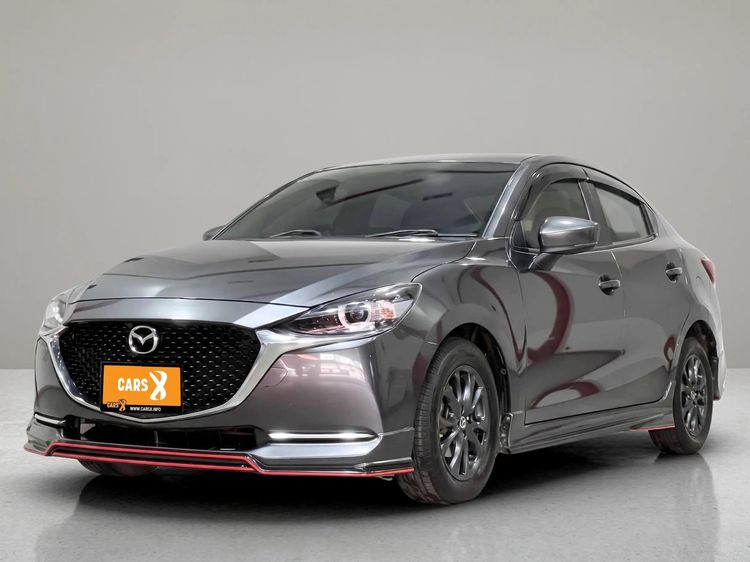 Mazda Mazda 2 2021 1.3 Skyactiv-G S Leather Sedan Sedan เบนซิน ไม่ติดแก๊ส เกียร์อัตโนมัติ เทา