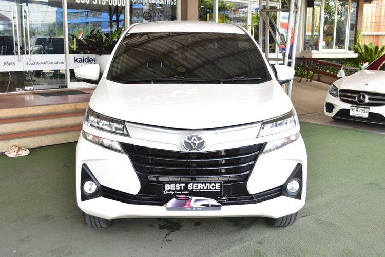 Toyota Avanza 2020 1.5 G Utility-car เบนซิน ไม่ติดแก๊ส เกียร์อัตโนมัติ ขาว รูปที่ 2