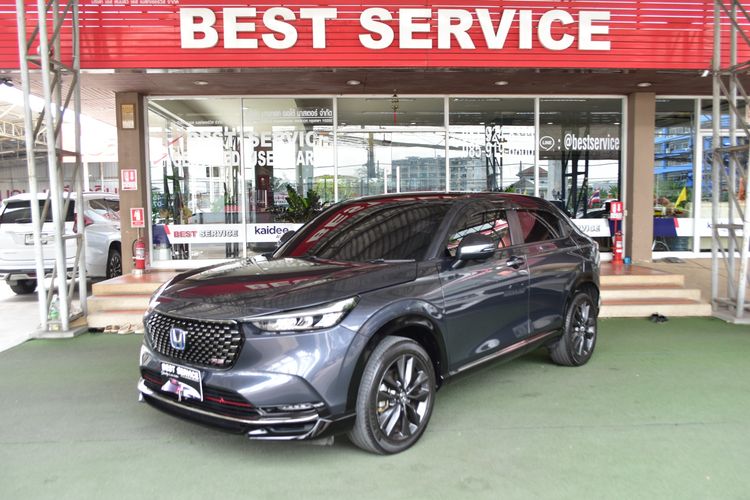 Honda HR-V 2023 1.5 e:HEV RS Utility-car ไฮบริด ไม่ติดแก๊ส เกียร์อัตโนมัติ เทา