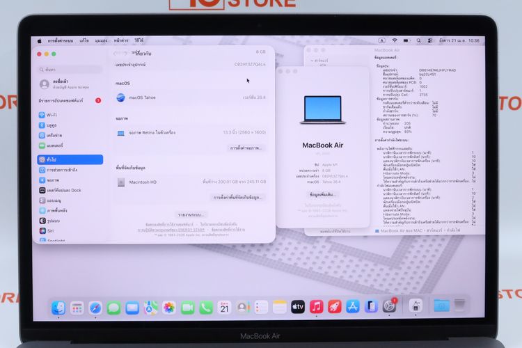 Macbook Air M1 13" 8.256GB  รูปที่ 4