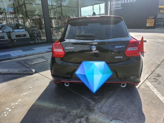 Suzuki Swift 2021 1.2 GL Plus Sedan เบนซิน ไม่ติดแก๊ส เกียร์อัตโนมัติ ดำ รูปที่ 3