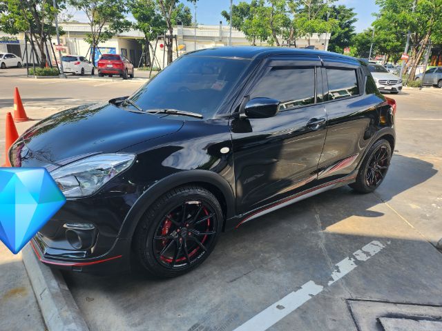 Suzuki Swift 2021 1.2 GL Plus Sedan เบนซิน ไม่ติดแก๊ส เกียร์อัตโนมัติ ดำ รูปที่ 2