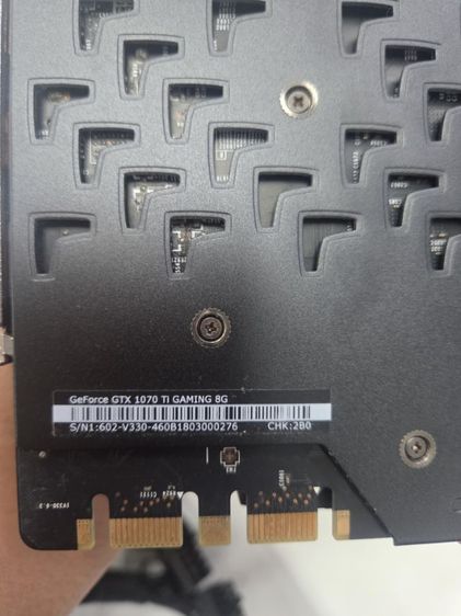 ขาย GTX 1070 Ti MSI Gaming 8GB มือสอง ใช้งานปกติ เล่นเกมลื่น รูปที่ 9