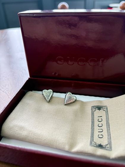 ต่างหู GUCCI Heart  รูปที่ 4