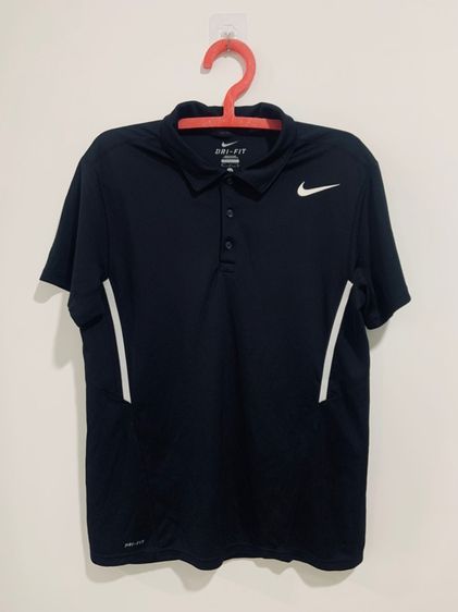 ผู้ชาย ดำ อื่นๆ เสื้อโปโลกีฬา Nike แท้ 💯 size M ขนาด อก 21 ยาว 27.5 นิ้ว สภาพใหม่มาก ดีเทลสวย เนื้อผ้าดีมากนิ่มใส่สบาย หายากน่าสะสมครับ
