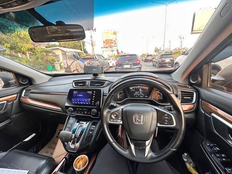 Honda CR-V 2017 2.4 EL 4WD เบนซิน ไม่ติดแก๊ส เกียร์อัตโนมัติ เขียว รูปที่ 4