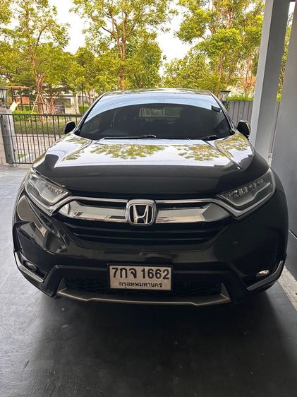 Honda CR-V 2017 2.4 EL 4WD เบนซิน ไม่ติดแก๊ส เกียร์อัตโนมัติ เขียว รูปที่ 3