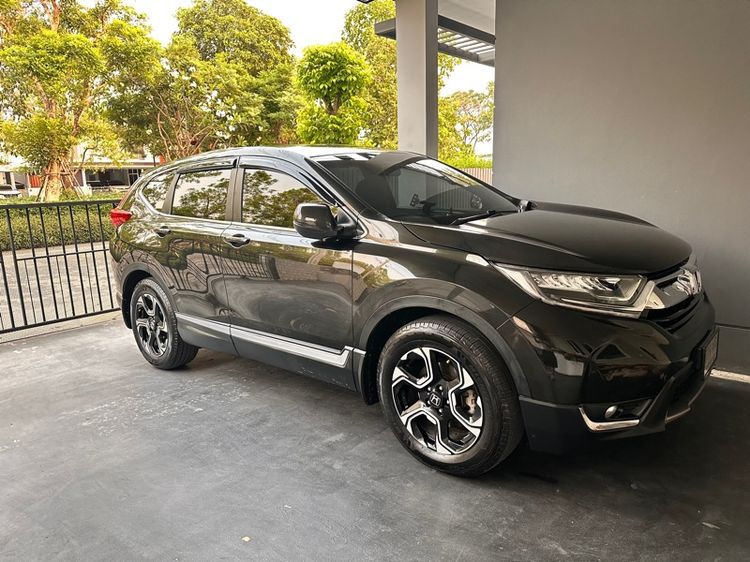 Honda CR-V 2017 2.4 EL 4WD เบนซิน ไม่ติดแก๊ส เกียร์อัตโนมัติ เขียว