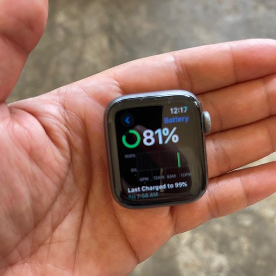 ดำ อัลลอย apple watch series 4