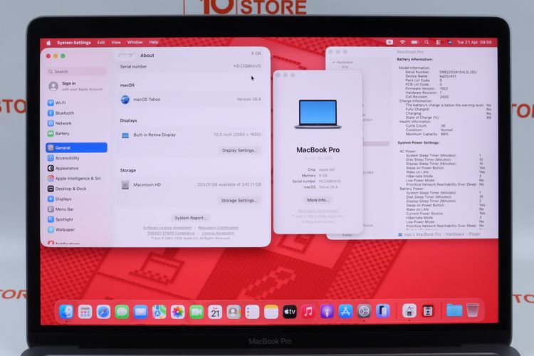 MacBook Pro M2 13" 8.256GB  รูปที่ 5