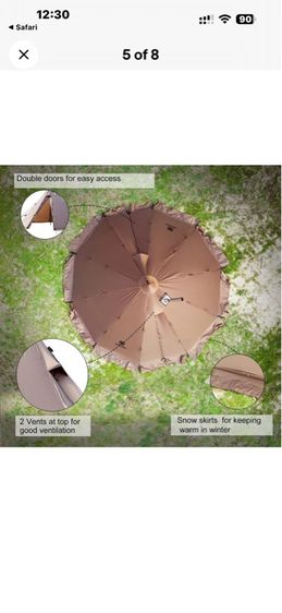 OneTigris Rock Fortress Hot Tent รูปที่ 4