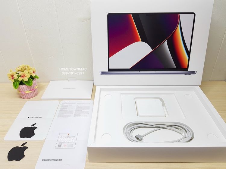 MacbookPro (Retina14", 2021) M1 Pro 10-Core CPU 16-Core GPU SSD 1Tb Ram 16Gb Liquid Retina XDR สีสเปซเกรย์ ครบกล่อง อัพเกรดสุดคุ้ม รูปที่ 2