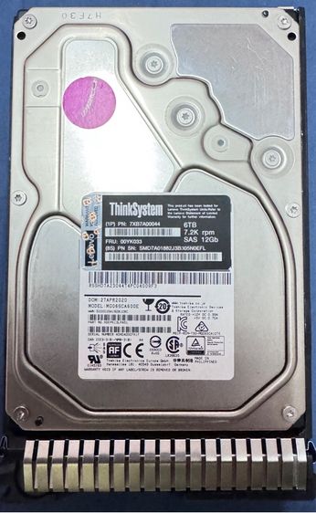 SAS 6TB 3.5” for Server