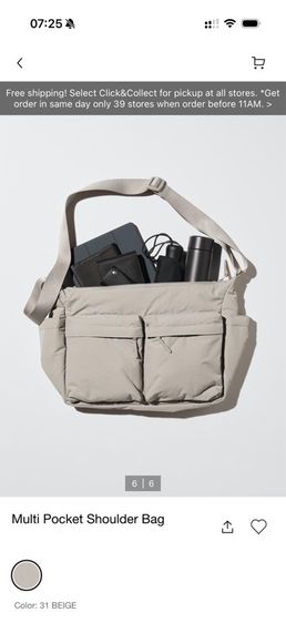 Uniqlo Mini Pocket Shoulder Bag