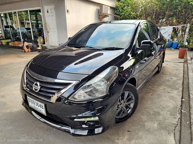 รถ Nissan Almera 1.2 VL Sportech สี ดำ