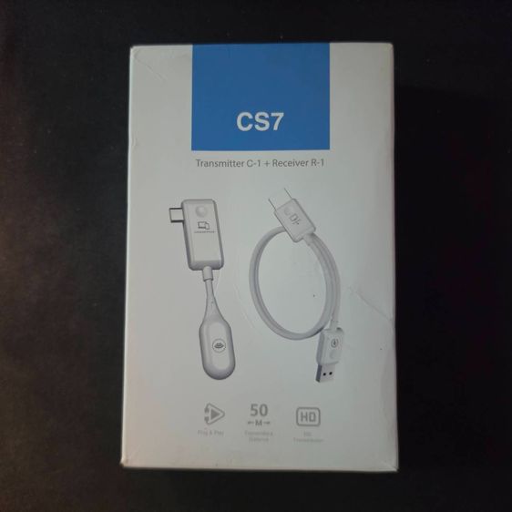 อุปกรณ์สะท้อนหน้าจอแบบไร้สาย CS7 TYPE C to HDMI รูปที่ 2