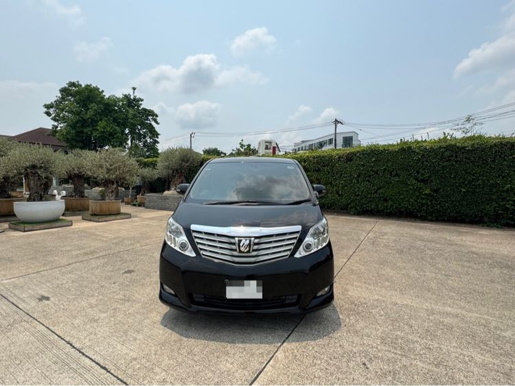 รถ Toyota Alphard 2.4 G สี ดำ