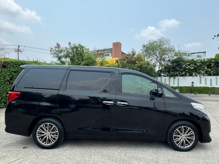 Toyota Alphard 2009 2.4 G เบนซิน เกียร์อัตโนมัติ ดำ รูปที่ 4