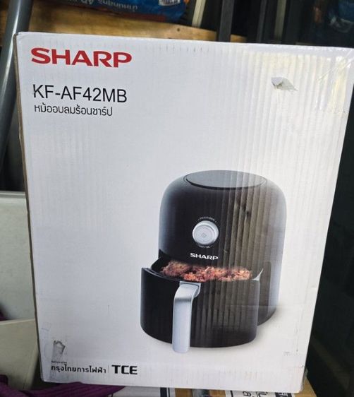 มือ 1 SHARP หม้อทอดไร้น้ำมันชาร์ป KF-AF42MB รุ่น 4.2 ลิตร พร้อมส่ง