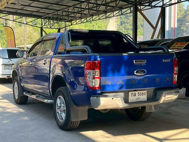 Ford Ranger 2014 2.2 Hi-Rider XLT Pickup ดีเซล ไม่ติดแก๊ส เกียร์อัตโนมัติ น้ำเงิน รูปที่ 4