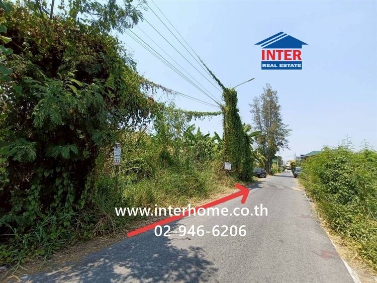 ที่ดินเปล่า 64 ตร.ว. ที่ดิน ซอยข้างหมู่บ้านเศรณีวิลล่า ถนนกาญจนาภิเษก ถนนบ้านกล้วย-ไทรน้อย บางบัวทอง นนทบุรี รูปที่ 3