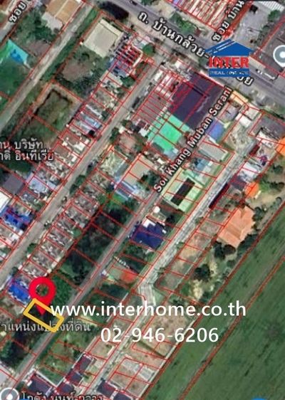 ที่ดินเปล่า 64 ตร.ว. ที่ดิน ซอยข้างหมู่บ้านเศรณีวิลล่า ถนนกาญจนาภิเษก ถนนบ้านกล้วย-ไทรน้อย บางบัวทอง นนทบุรี รูปที่ 4