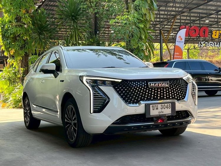 GWM Haval Jolion 2023 1.5 HEV Ultra Utility-car ไฮบริด ไม่ติดแก๊ส เกียร์อัตโนมัติ ขาว รูปที่ 3