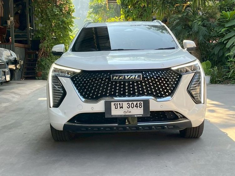 GWM Haval Jolion 2023 1.5 HEV Ultra Utility-car ไฮบริด ไม่ติดแก๊ส เกียร์อัตโนมัติ ขาว รูปที่ 2
