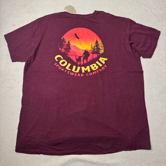 เสื้อยืด Columbia Size XL​ รูปที่ 2