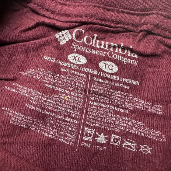 เสื้อยืด Columbia Size XL​ รูปที่ 6