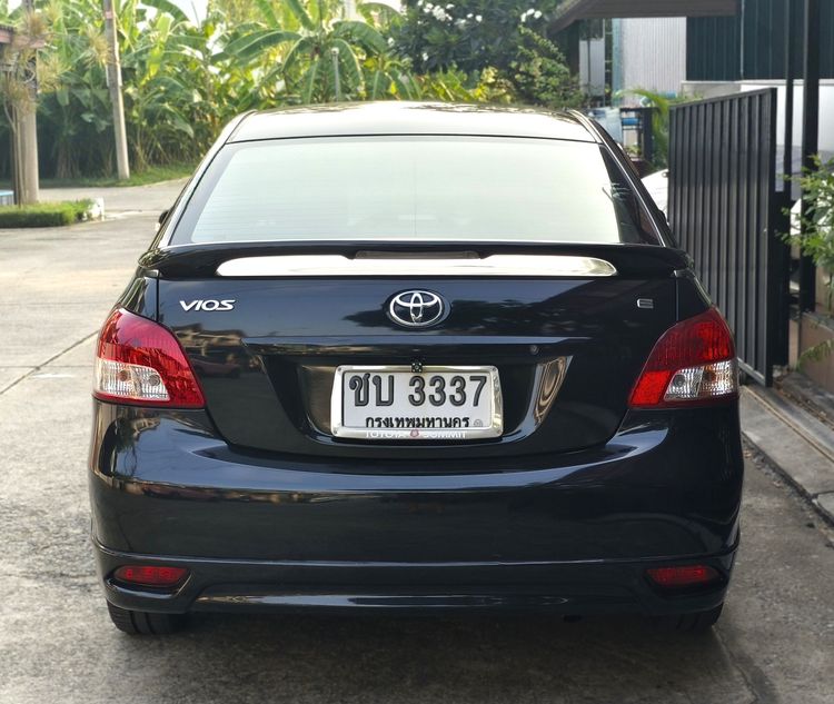 Toyota Vios 2007 1.5 E Sedan เบนซิน LPG เกียร์อัตโนมัติ ดำ รูปที่ 4
