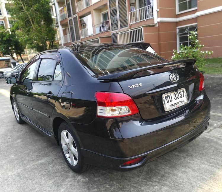 Toyota Vios 2007 1.5 E Sedan เบนซิน LPG เกียร์อัตโนมัติ ดำ รูปที่ 2