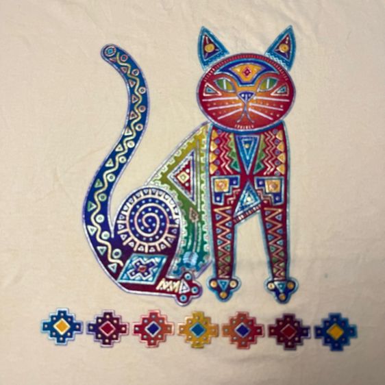 เสื้อยืด Cat Art Size XL​ รูปที่ 4