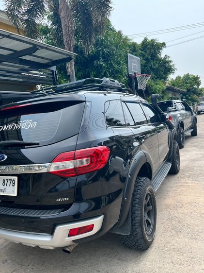 Ford Everest 2016 3.2 Titanium 4WD Utility-car ดีเซล ดำ รูปที่ 2
