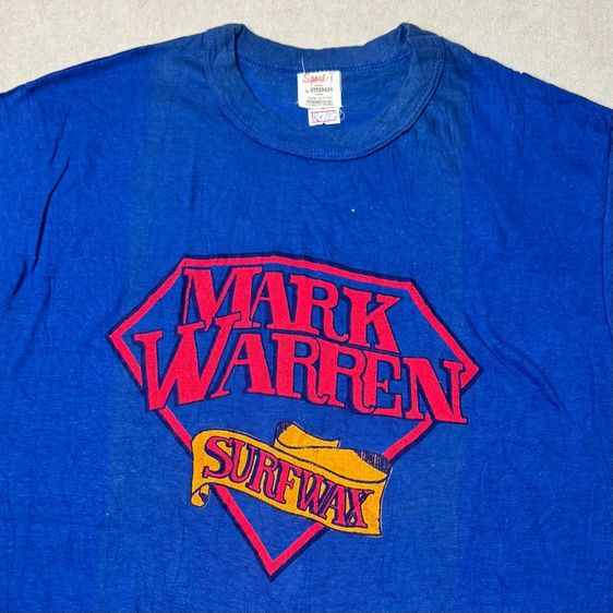 เสื้อยืด 80s Mark Warren Surf Wax  Size M 