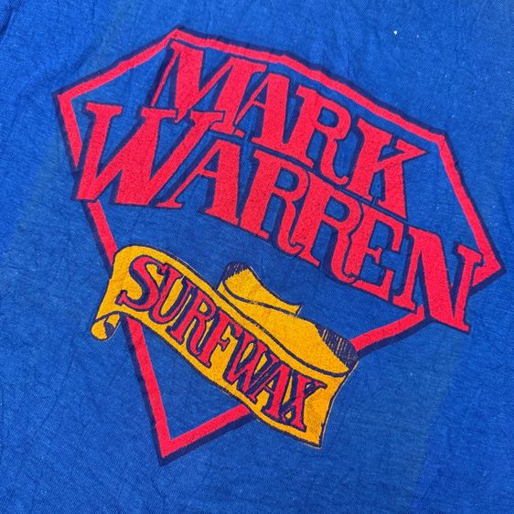 เสื้อยืด 80s Mark Warren Surf Wax  Size M  รูปที่ 4