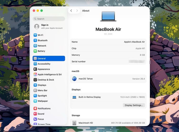 MacBook Air 13-inch M1,2020 Ram8GB SSD512GB SpaceGray รูปที่ 12