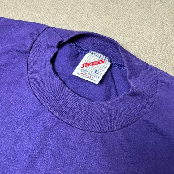 เสื้อยืดผ้าบาง Jerzees​ 80s made in USA Size L รูปที่ 5