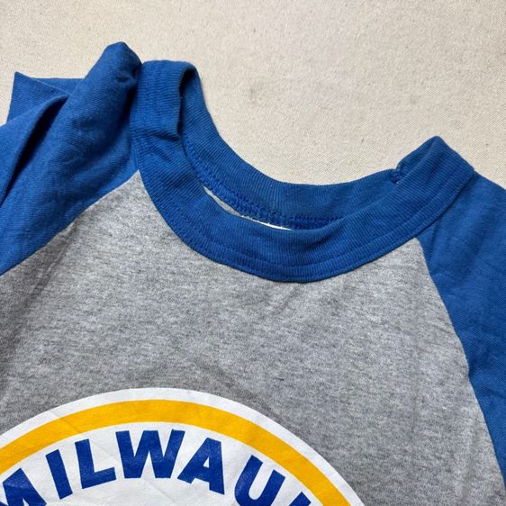 เสื้อยืดผ้าบาง Milwaukee Brewers Size M รูปที่ 6
